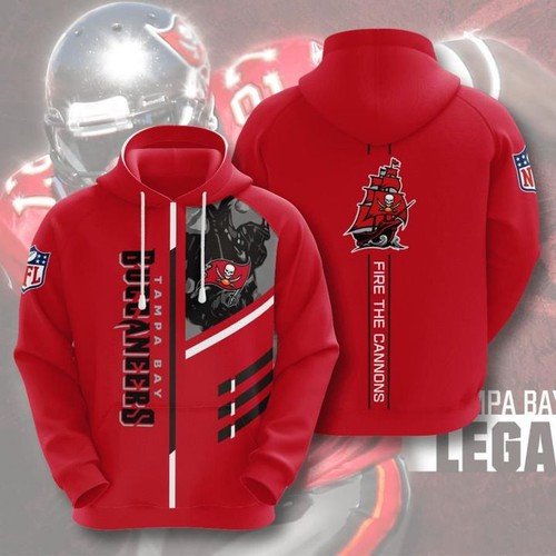 Tampa Bay Buccaneers 58 Unisex 3D Hoodie Gift For Fans