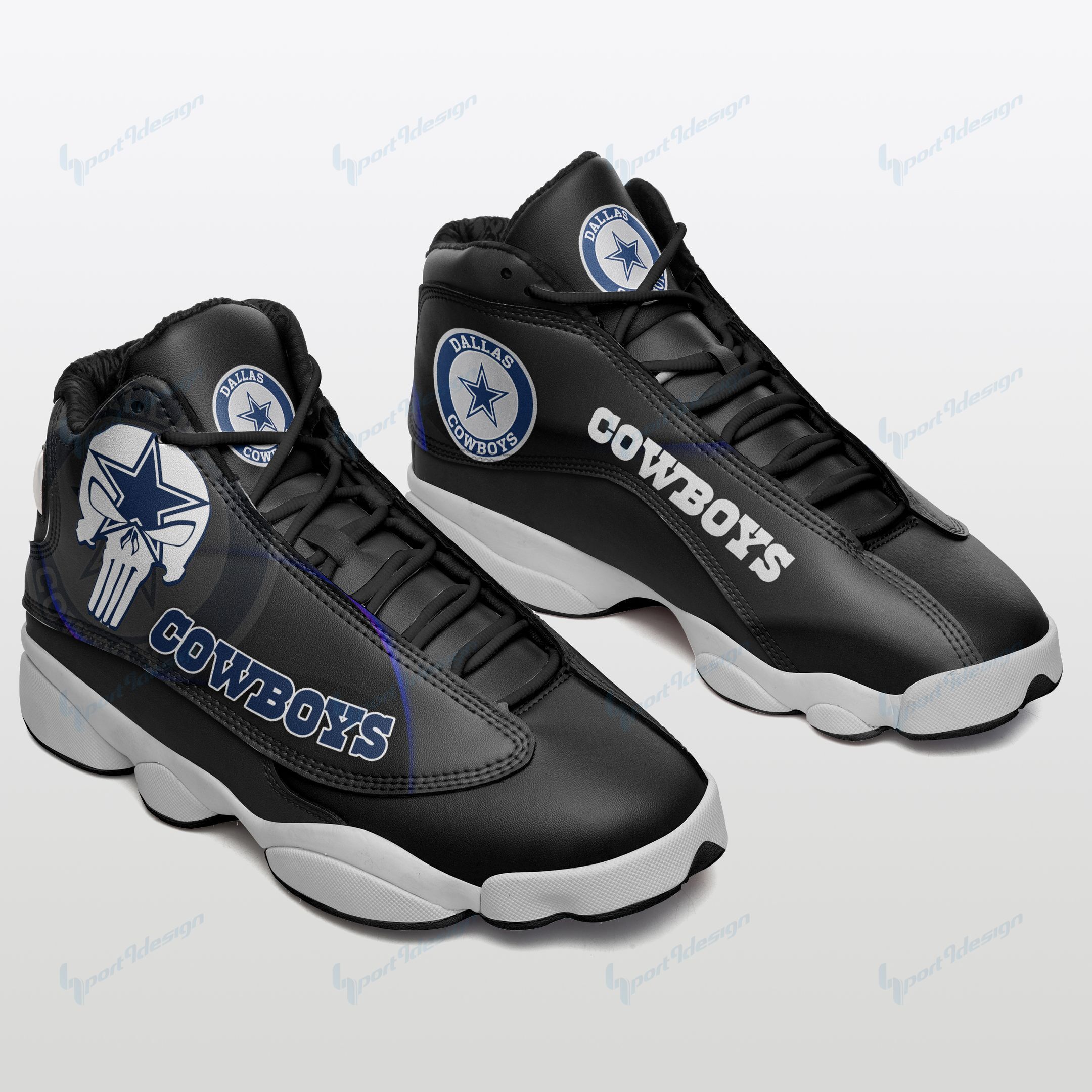 Dallas Cowboys Air JD13 Sneakers 679