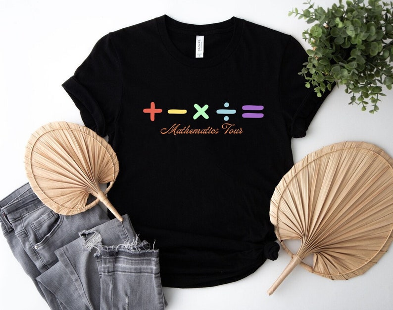 The Mathematics Tour Shirt, Ed Sheeran Concert Shirt