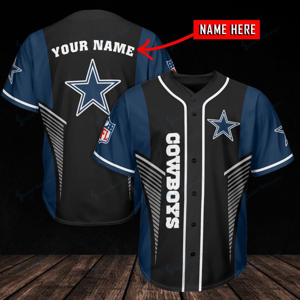 Dallas Cowboys Baseball Jersey 419