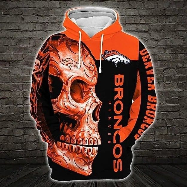 Denver Broncos 10 Unisex 3D Hoodie Gift For Fans