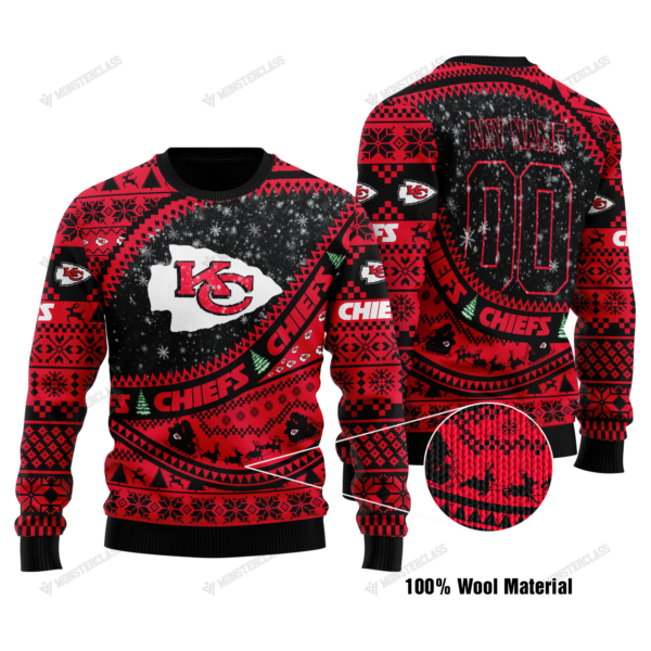 Kansas City Chiefs Woolen Sweater 121