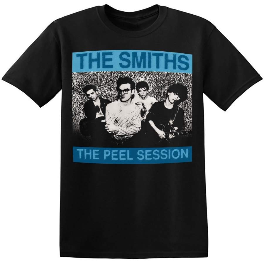 Men’s Fashion T-Shirt The Smiths T Shirt UK Vintage Rock Band Graphic Print Men’s Cotton Tee