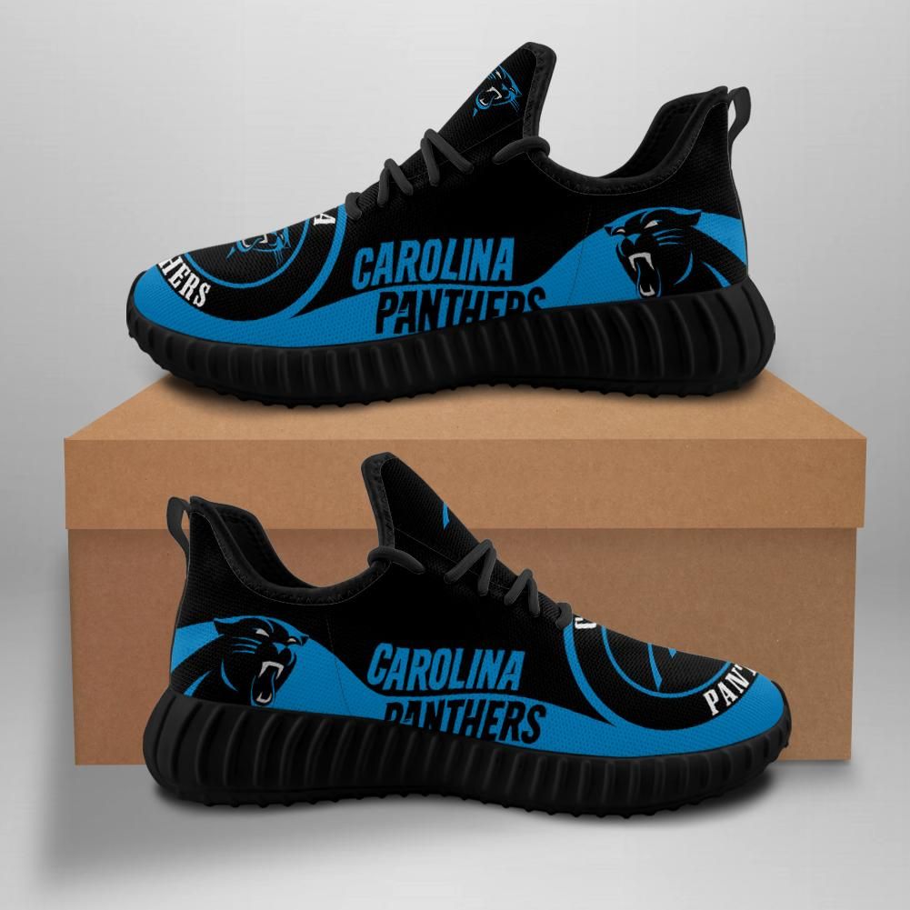 Carolina Panthers Sneakers Big Logo Yeezy Shoessport