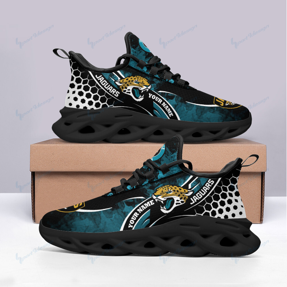 Jacksonville Jaguars Personalized Yezy Running Sneakers Bb148