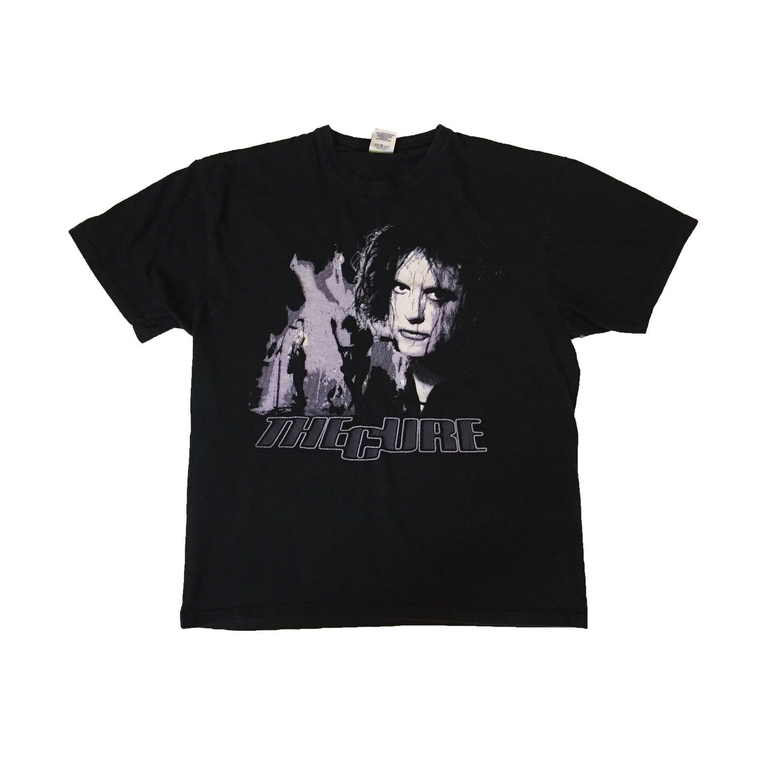 Vintage The Cure T-shirt Robert Smith Rare Post Punk Gothic Rock Alternative New Wave Band Promo Concert Tour Merchandise Black Tee