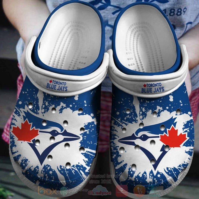 Toronto Blue Jays Crocs Crocband Shoes