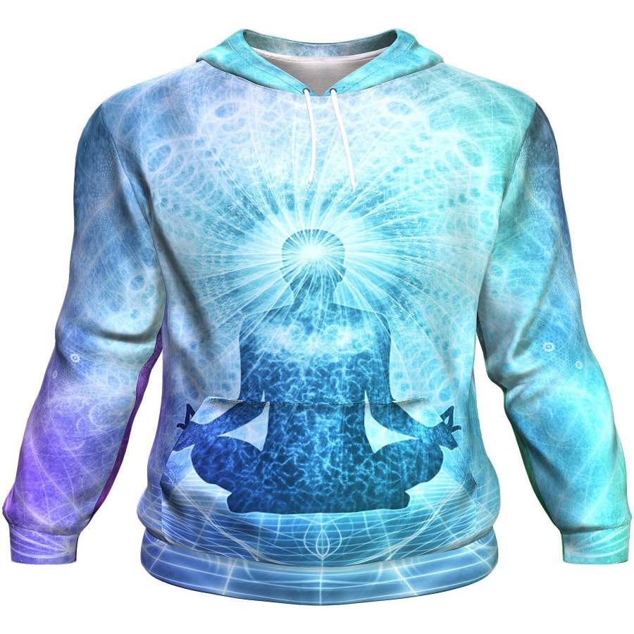 Zen Meditation Unisex Men/Women All-Over Print 3D Hoodie