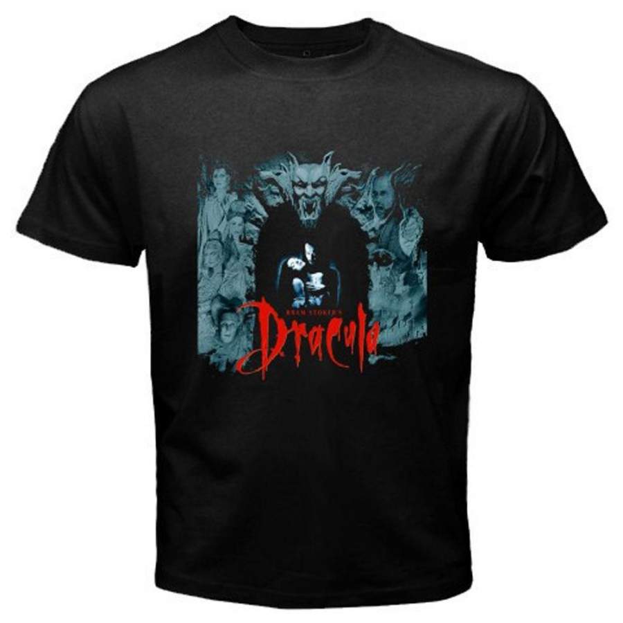 New Bram Stoker’s Dracula Horror Movie Men’s Black T-Shirt – TXTrend Shop