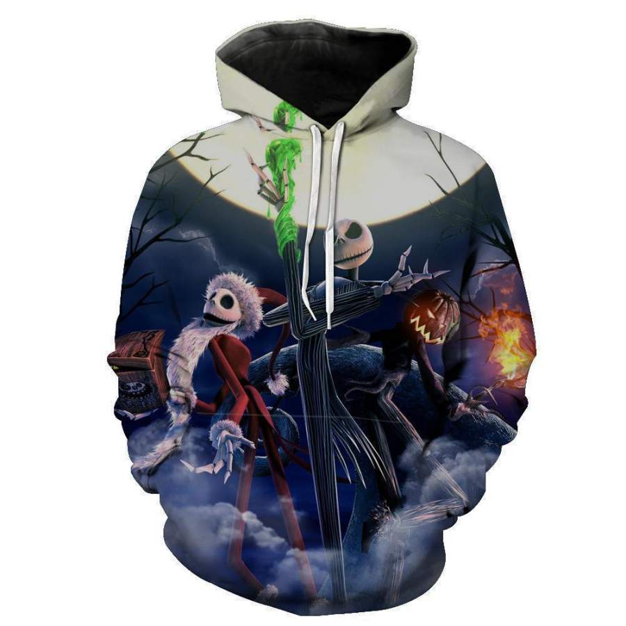 The Nightmare Before Christmas Enemies Pull Over Hoodie