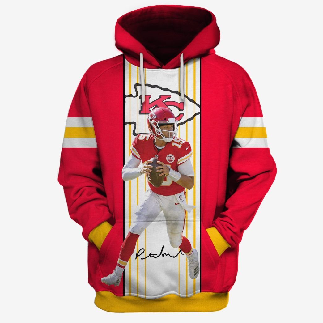 Kansas City Chiefs- Patrick Mahomes 3D Hoodie