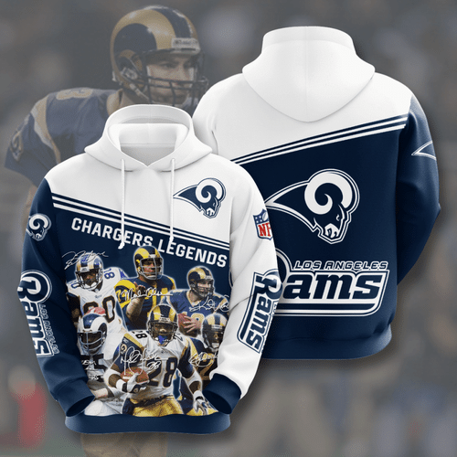 Los Angeles Rams 80 Unisex 3D Hoodie Gift For Fans