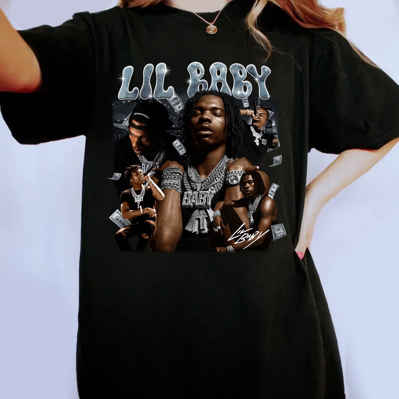 Lil Baby Shirt, Rap Tee Concert Merch, Lil Baby Vintage Tshirt