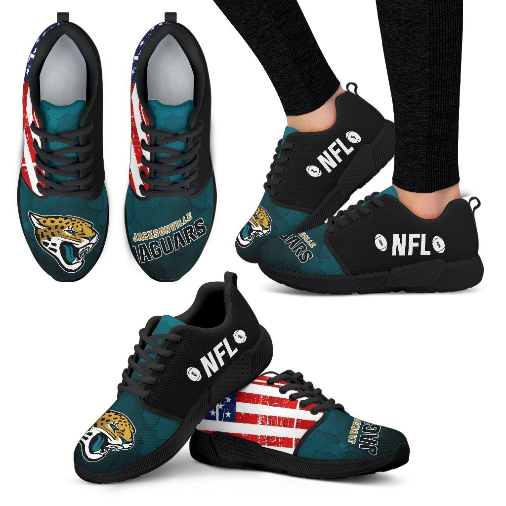 Awesome Fashion Jacksonville Jaguars Shoes Athletic Sneakers