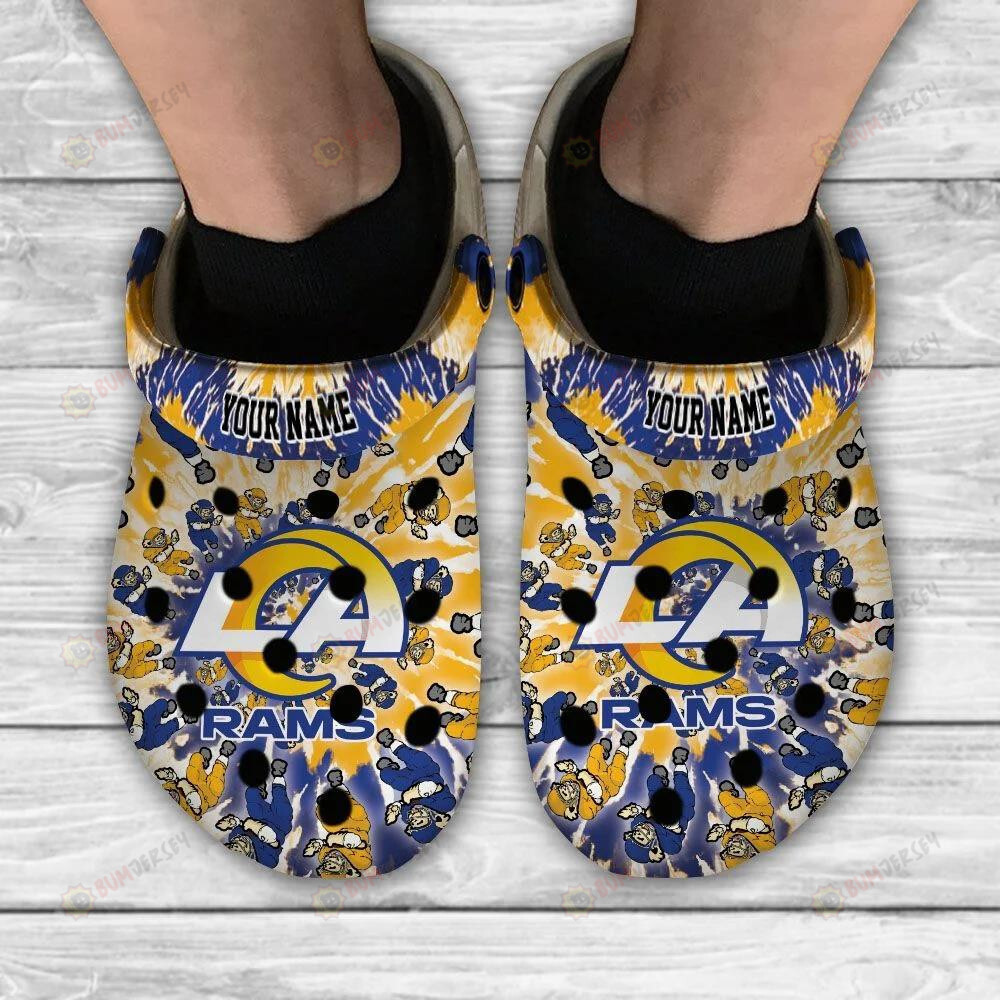 Los Angeles Rams Grateful Dead Custom Personalized Crocs Classic Clogs Shoes – Aop Clog