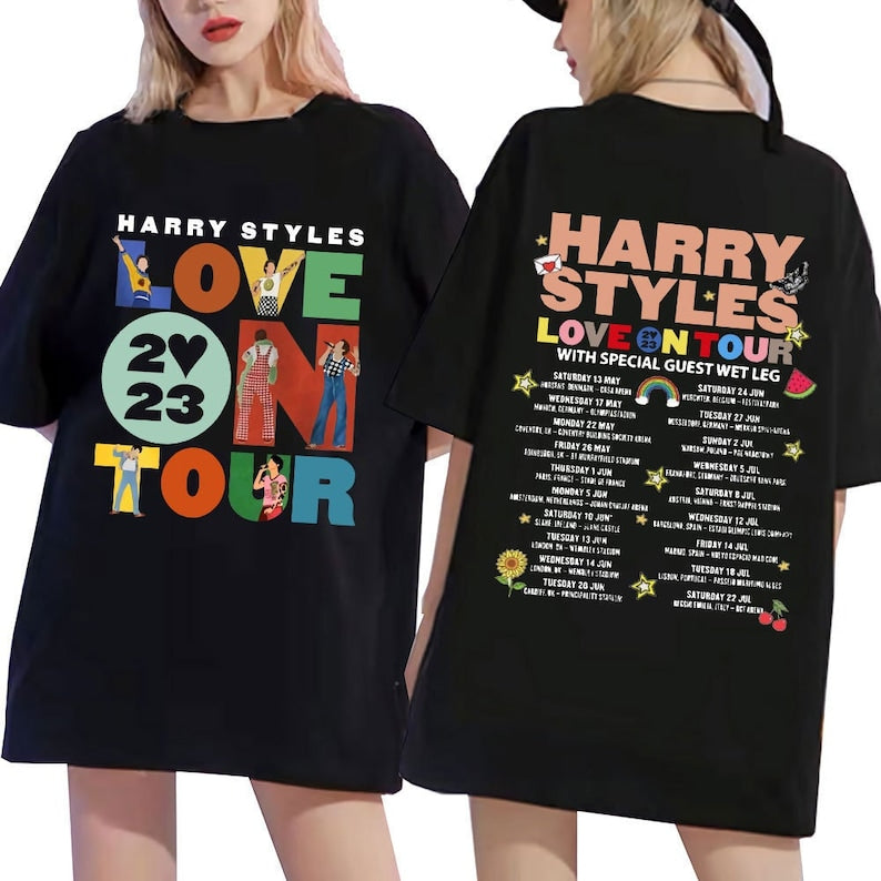 Step Into The World Of Harry Styles: Love On Tour 2023 Shirt – A Must-Have For Music Lovers And Fashion