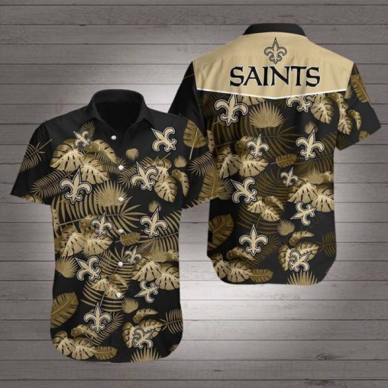 New Orleans Saints 1 Hawaii 3D Shirt