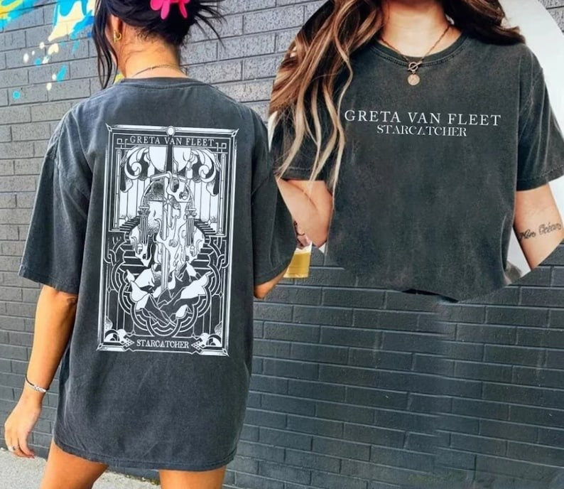 World Tour Album Greta 2023 Tour Comfort T-Shirt, Greta Van Fleet World Tour 2023 Shirt, Dream In Gold Tour T-Shirt