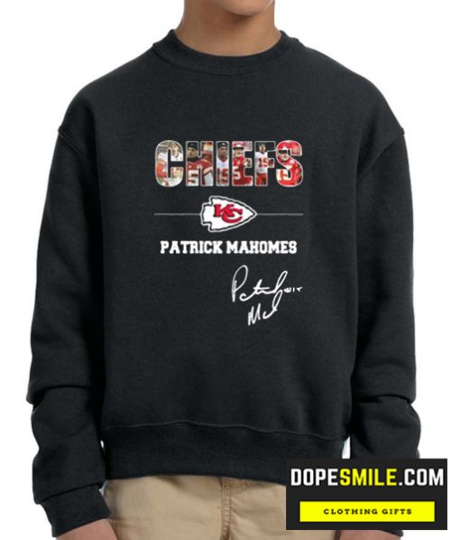 Kansas City Chiefs Patrick Mahomes Signature Kc Cool Sweatshirt