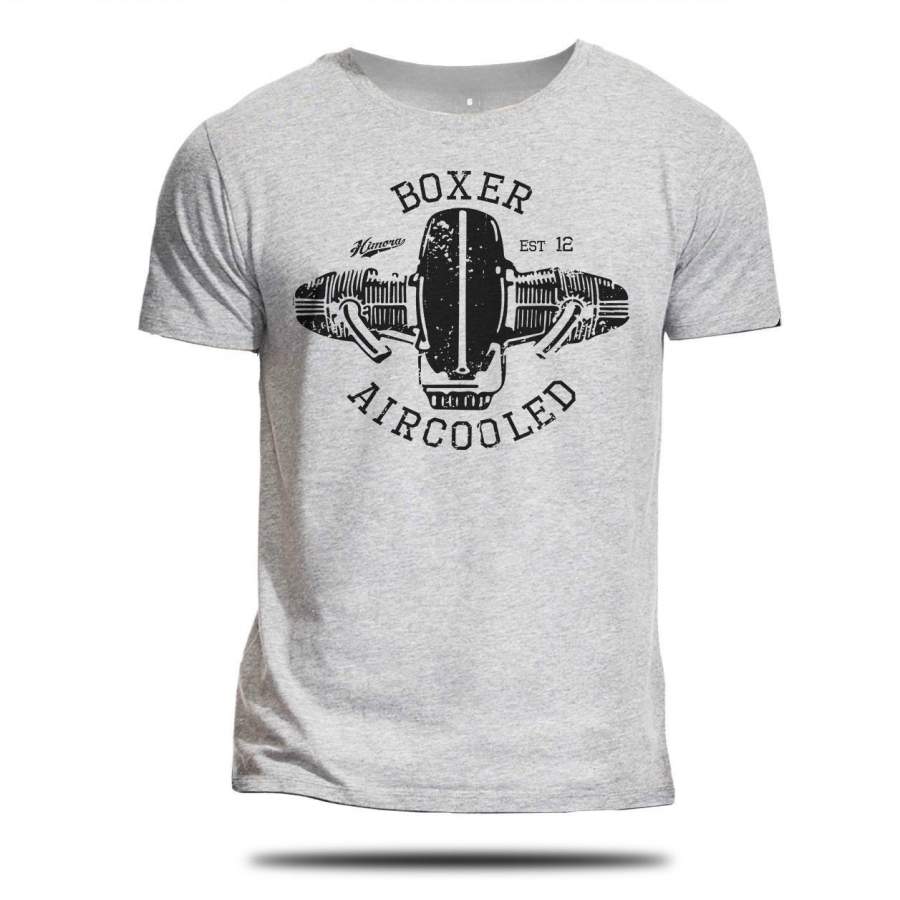 Boxer Aircooled T-shirt Oldschool Vintage Trendy Cotton Men T Shirt