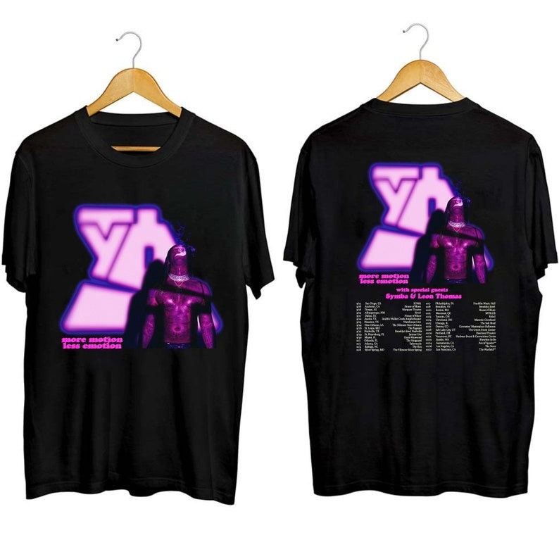 Ty Dolla Sign 2023 Tour Shirt, Ty Dolla Shirt, Ty Dolla Sign 2023 More Motion Less Emotion Concert Shirt