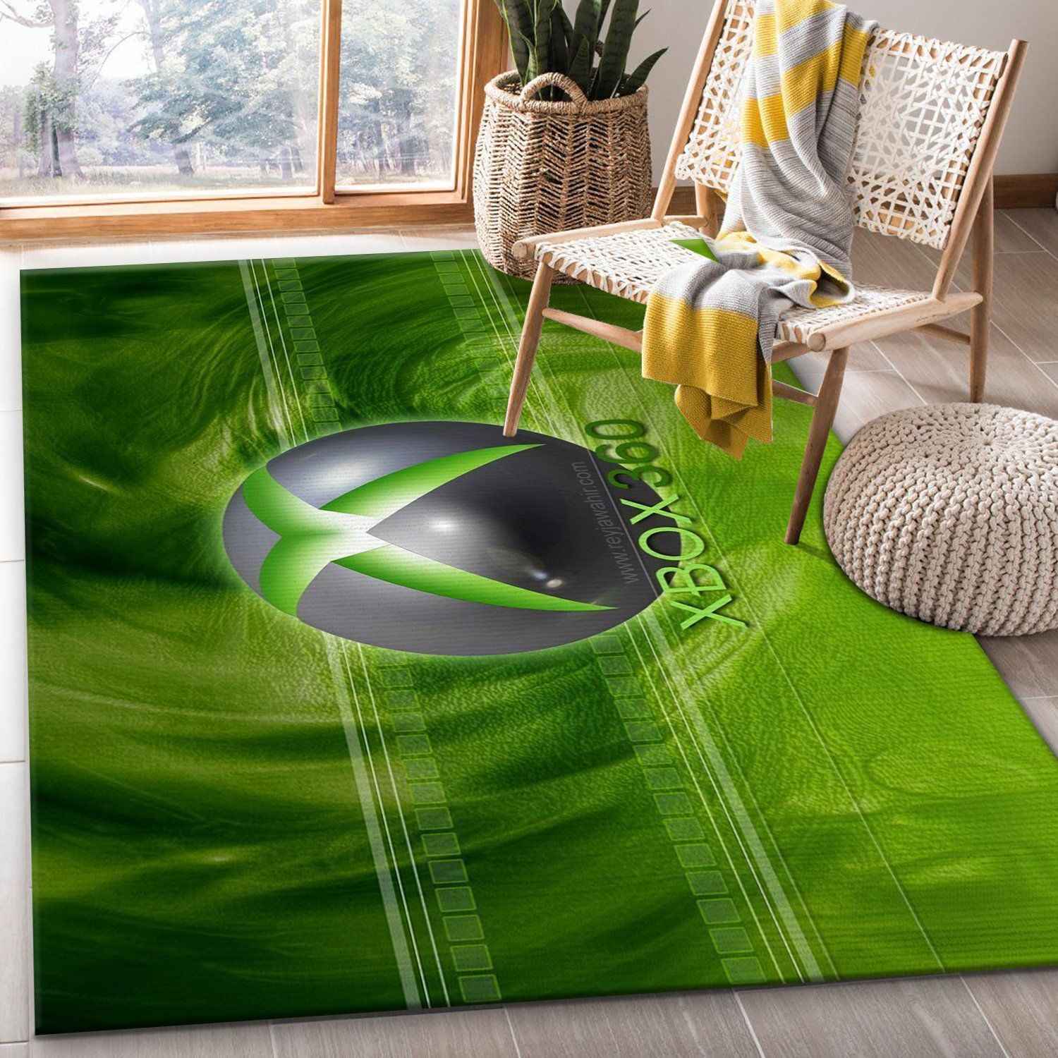 Xbox V52 Area Rug For Gift Living Room Rug Home Decor Floor Decor