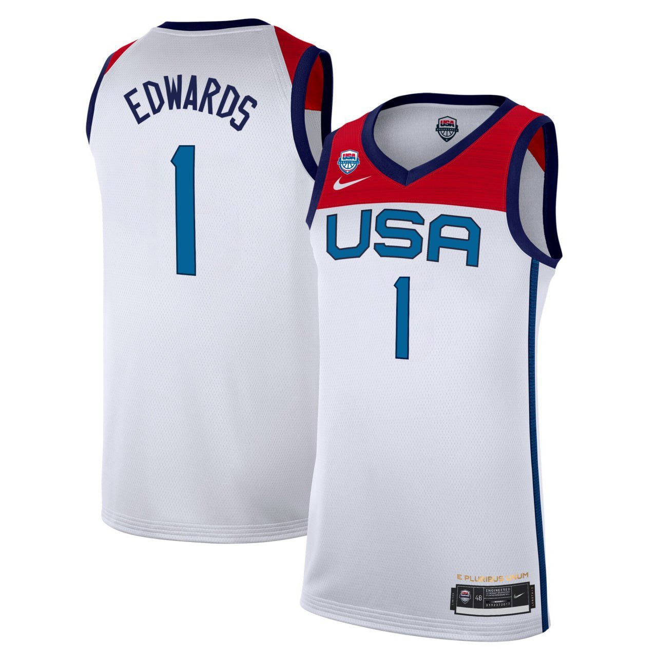 Anthony Edwards Team Usa Jersey – All Stitched