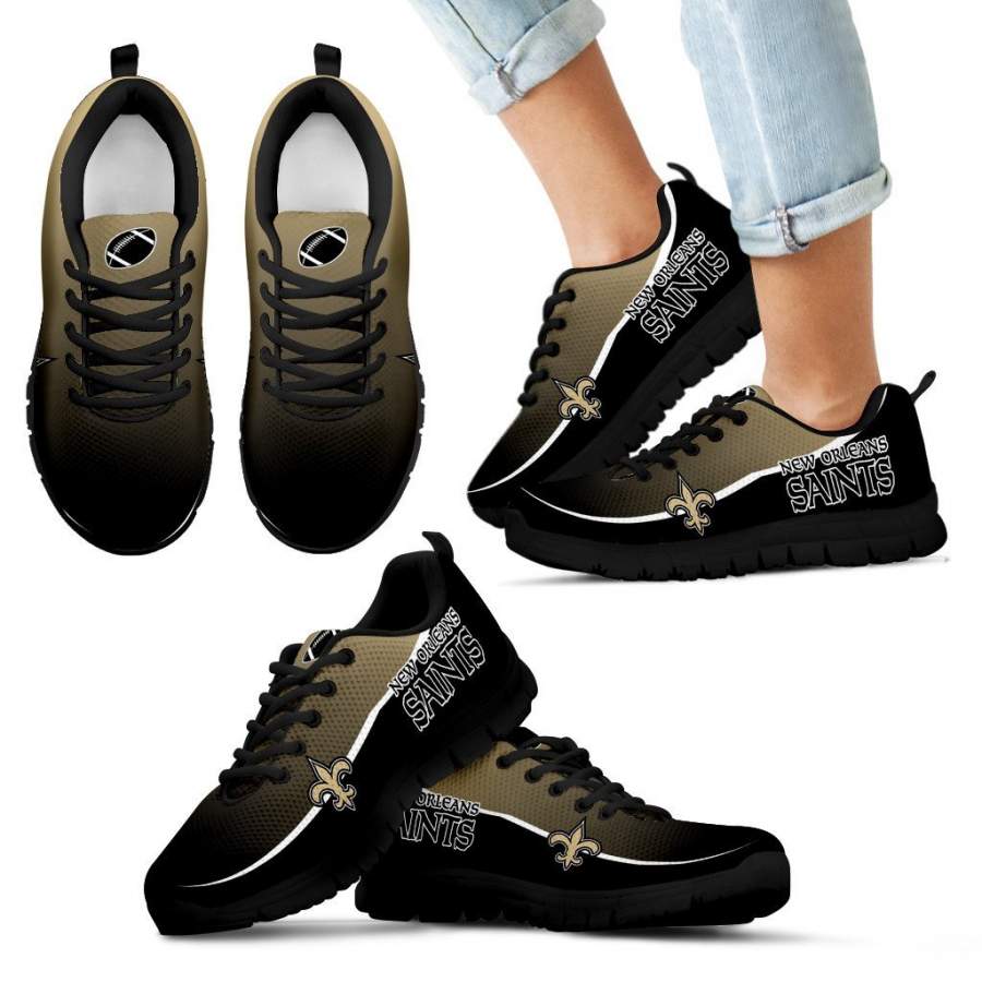 Colorful New Orleans Saints Passion Sneakers