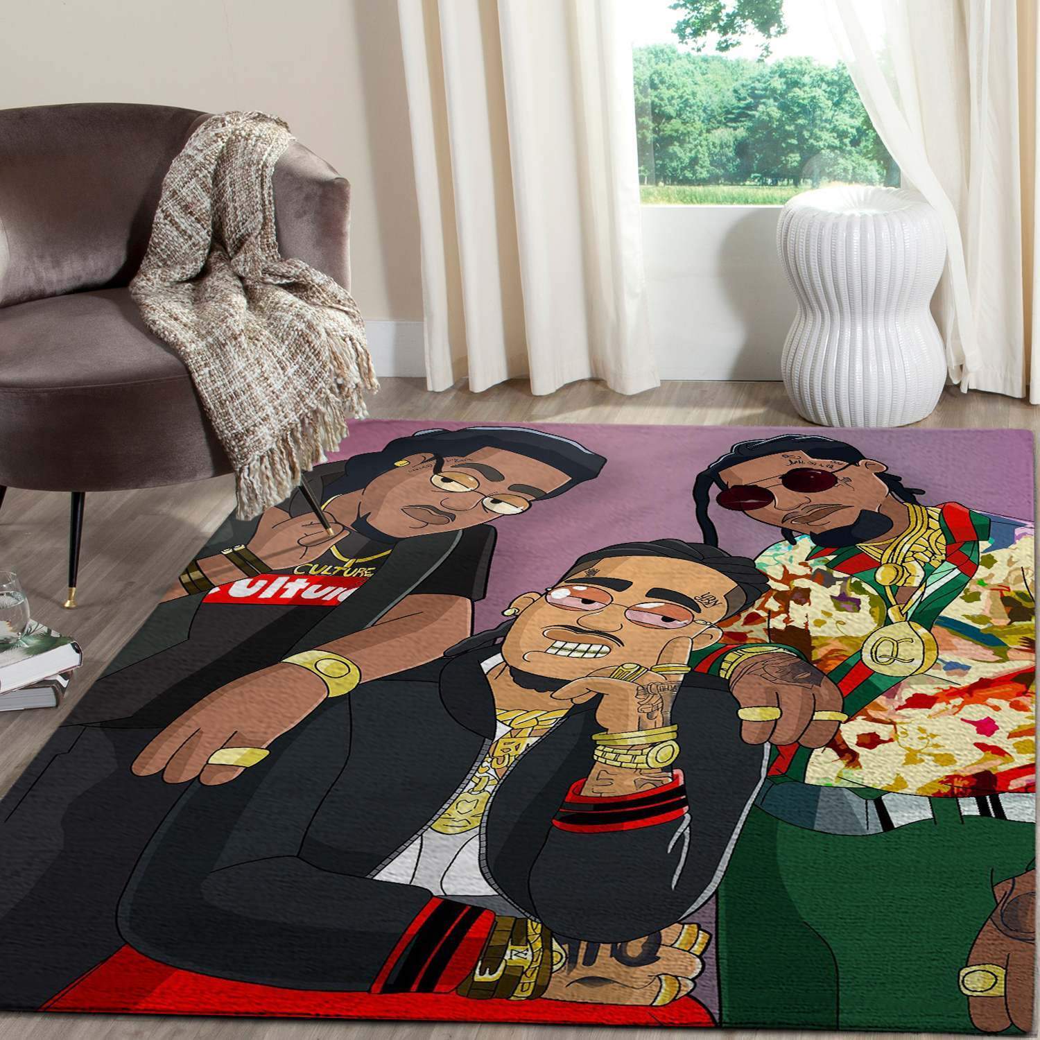 Hip Hop and Rapper Area Rugs Living …