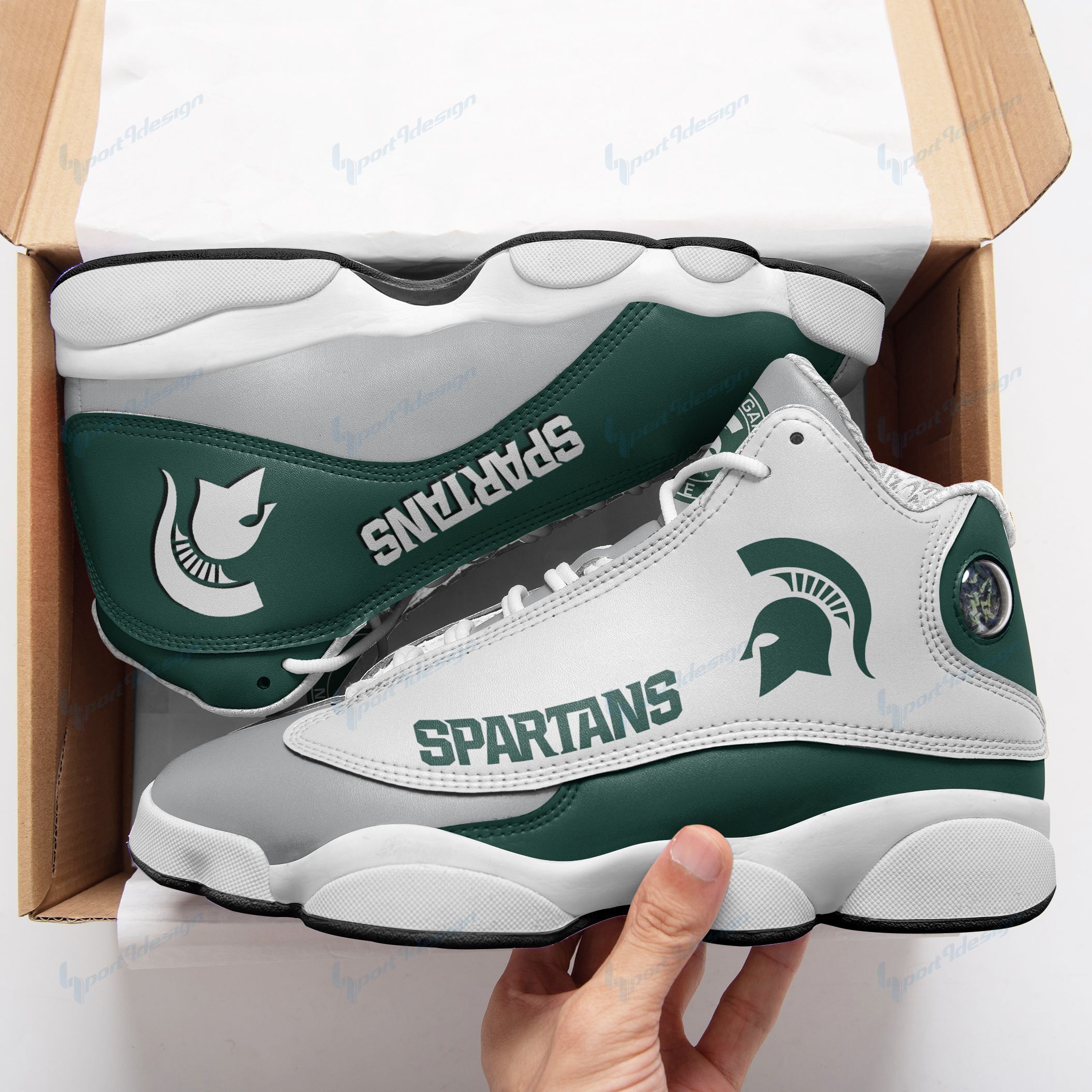 Michigan State Air JD13 Sneakers 255