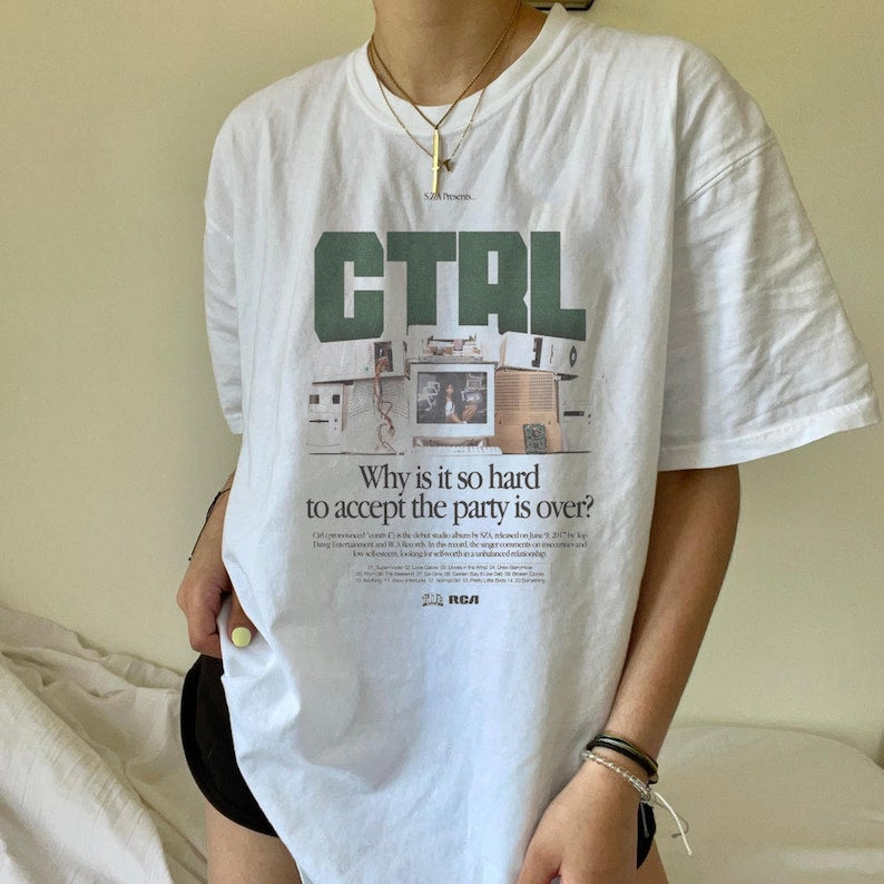 Sza Ctrl Retro T-Shirt, Sza Shirt, Vintage Sza T-Shirt, Good Days Graphic Sweatshirt