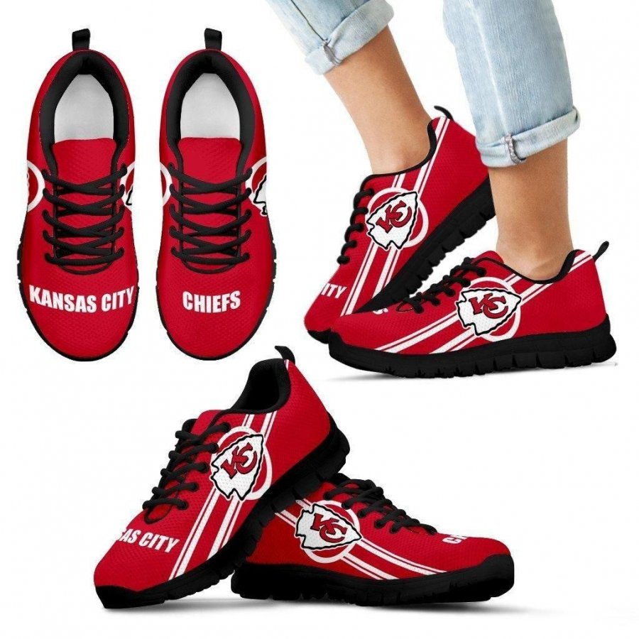 Fall Of Light Kansas City Chiefs Sneakers #557