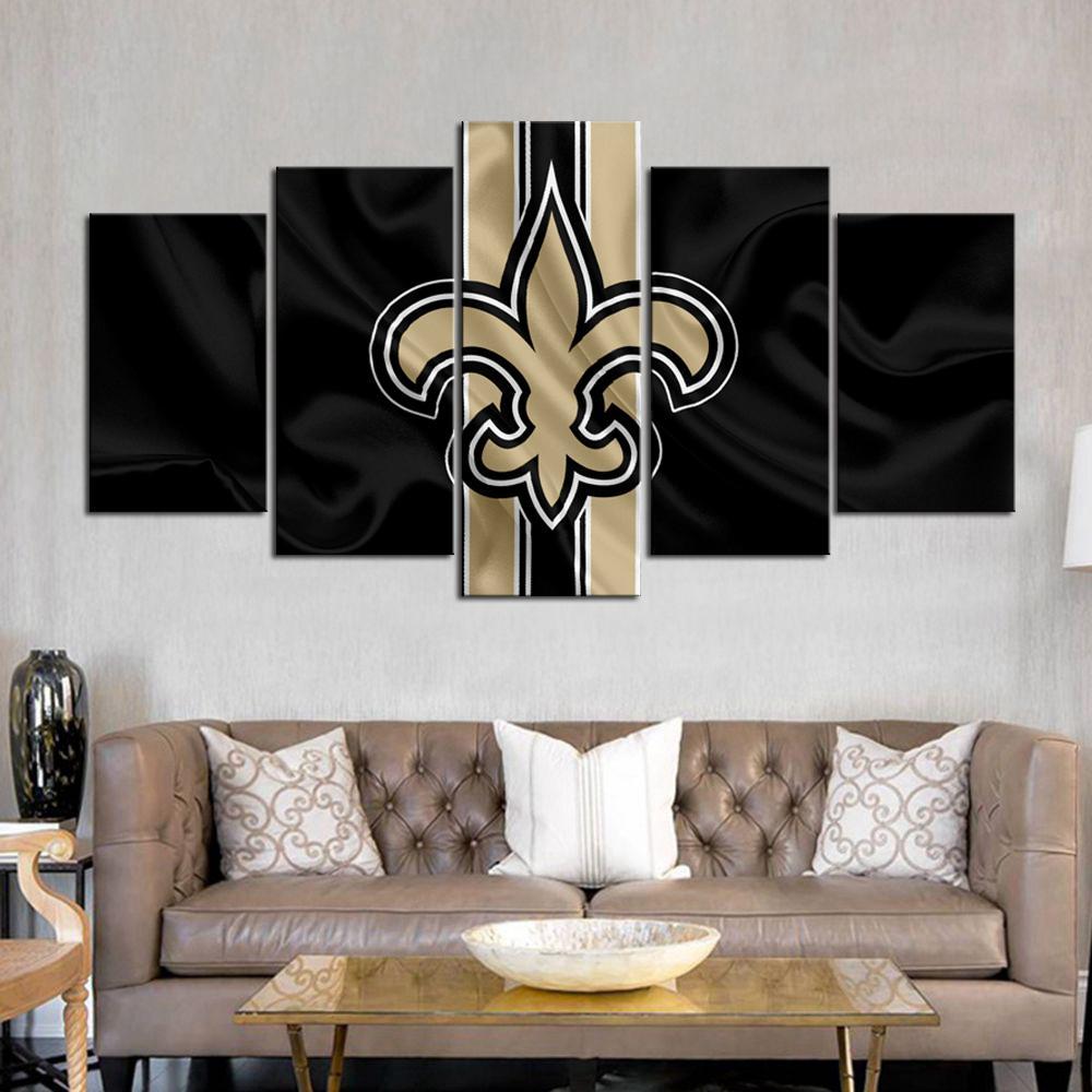 New Orleans Saints Flag Style Canvas – Donelanetop Store