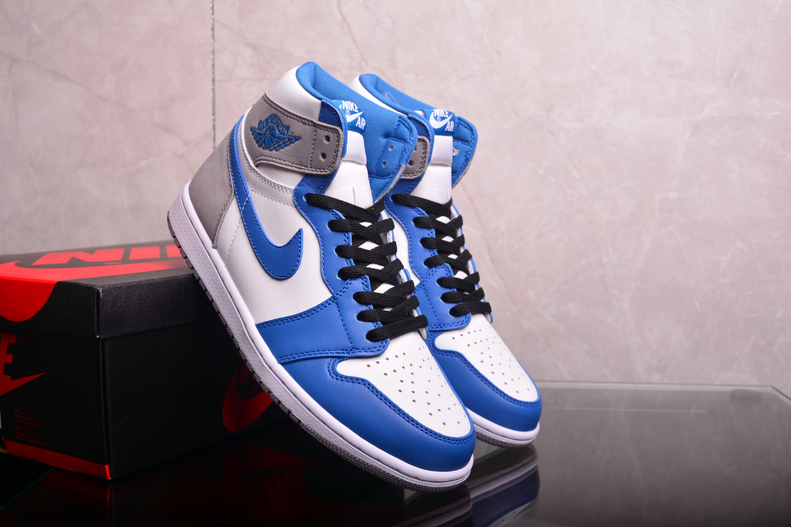 Nike JD 1 Retro High OG ‘True Blue’ Shoes Sneakers SNK548731998