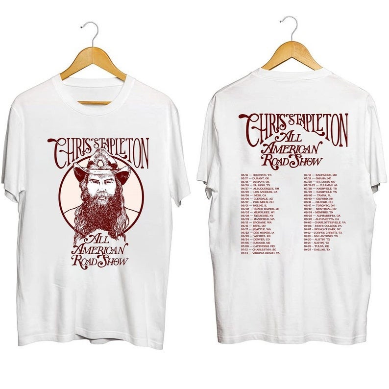 Chris Stapleton All American Road Show 2023 Tour Shirt, Chris Stapleton Tee, Chris Stapleton Fan Shirt