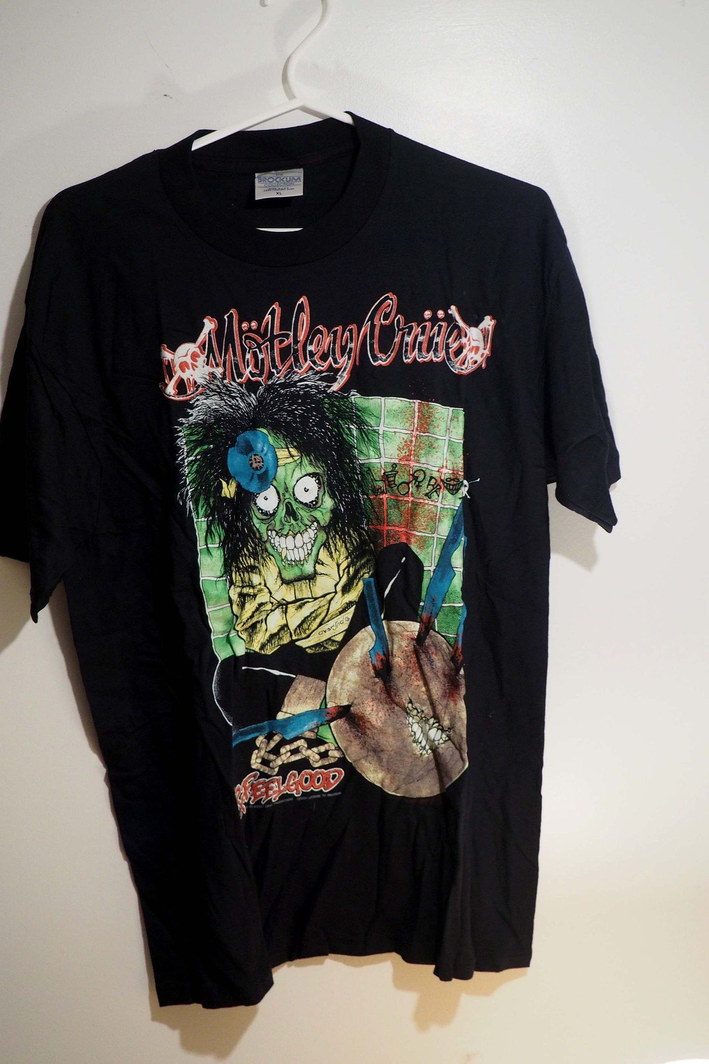 Rare Vintage 1989 Motley Crue Dr Feelgood Tour Shirt