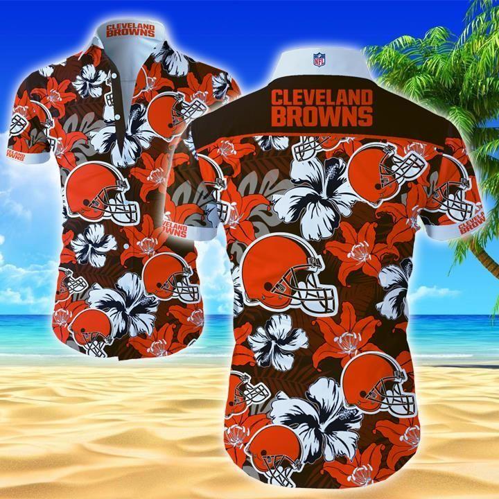 Beach Shirt Cleveland Browns Hawaiian Shirt