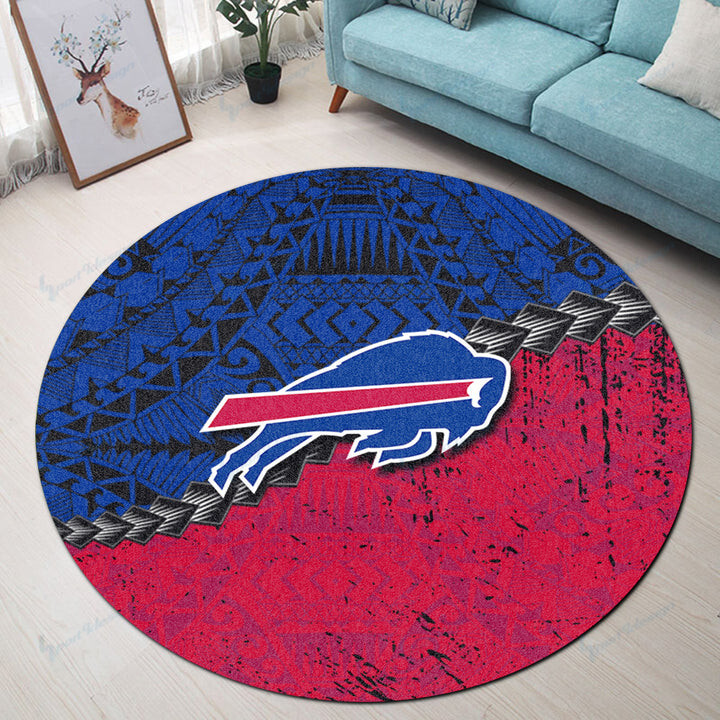 Buffalo Bills Round Rug 34