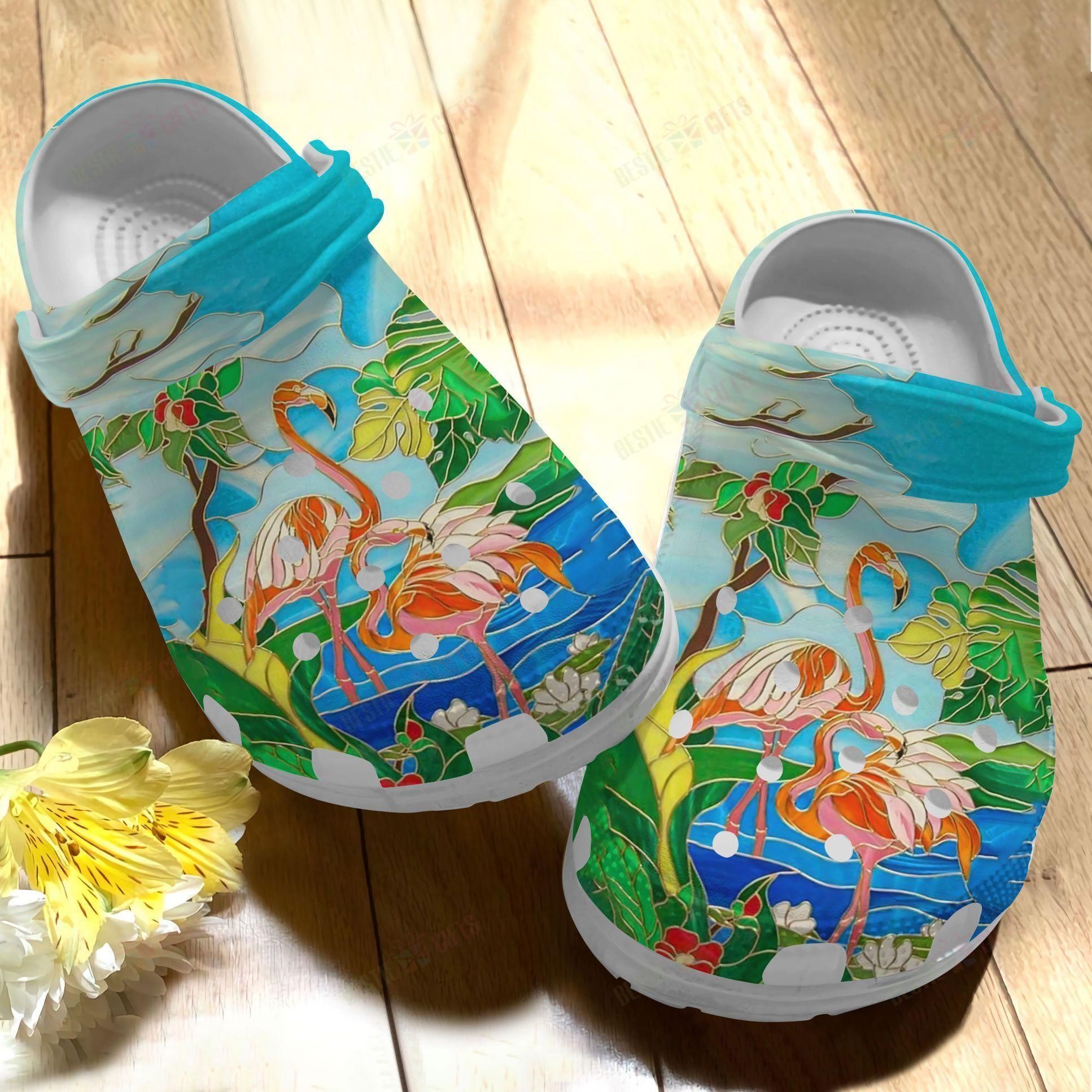 Flamingo Crocs Classic Clog Summer F &hellip;