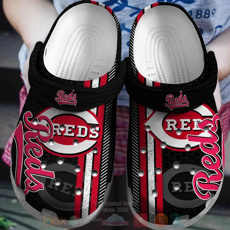 Cincinnati Reds Crocs Crocband Shoes