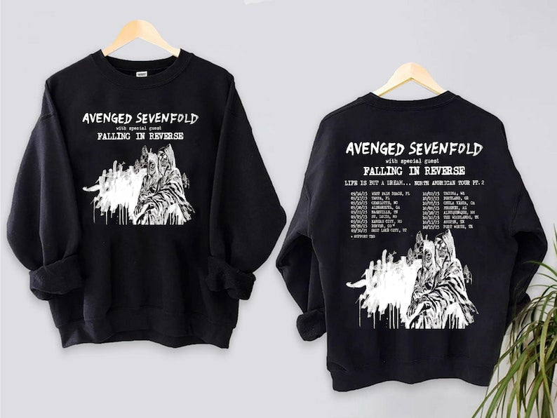 Avenged Sevenfold Life Is But A Dream North American Tour 2023 Shirt, Avenged Sevenfold 2023 Tour Shirt