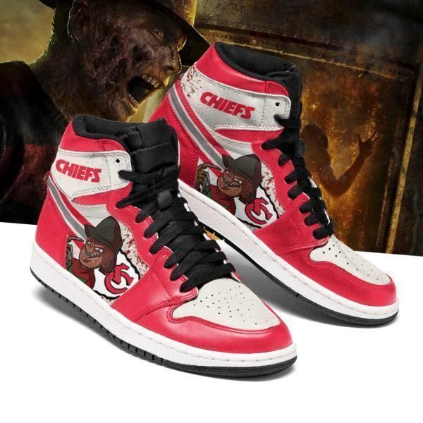 Kansas City Chiefs Horror Custom Shoes Sneakers Jd Sneakers Hig