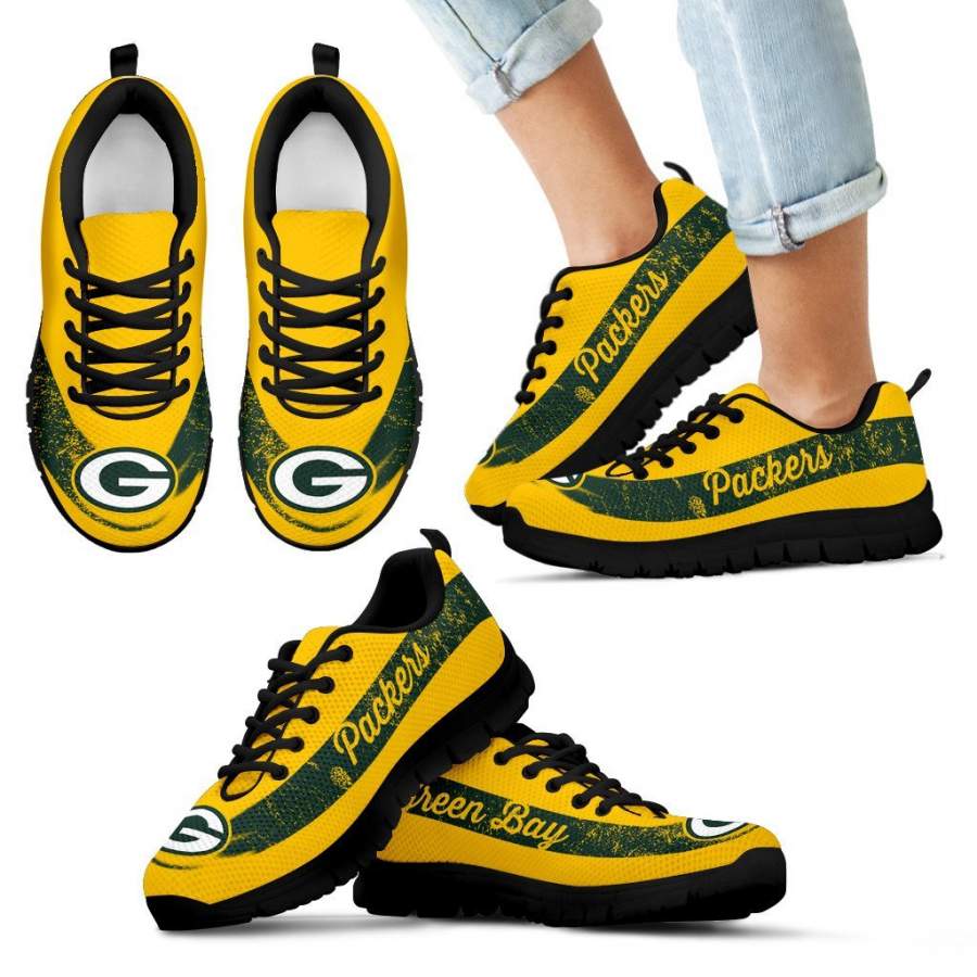 Cool Line Logo Green Bay Packers Sneakers