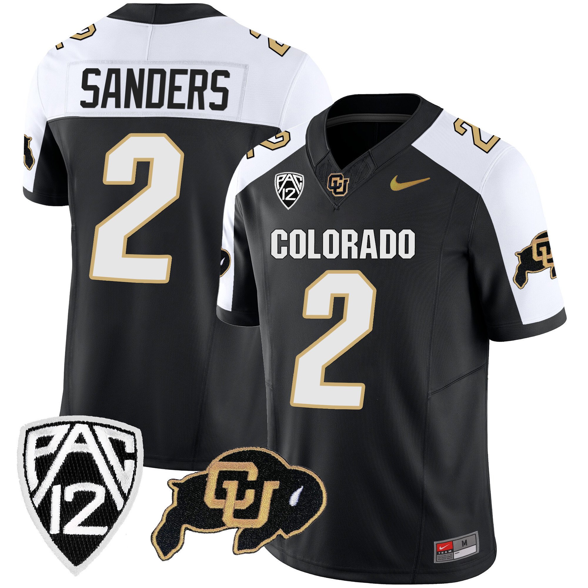 Youth’S Colorado Buffaloes Vapor Limited Jersey – All Stitched