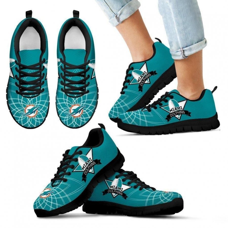 Super Bowl Miami Dolphins Sneakers #583