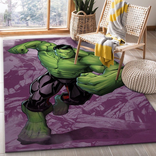 Hulk Area Rug Bedroom Rug US Gift Decor