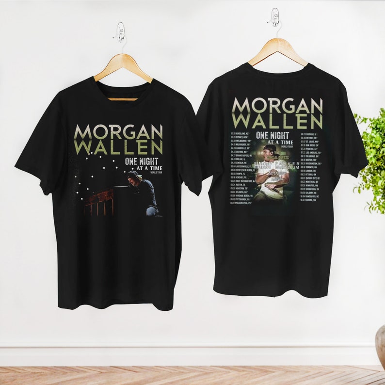 One Night At A Time 2023 Tour Shirt, Morgan Wallen T-Shirt, Morgan Wallen Country Music, Cowboy Morgan Wallen Shirt, Morgan Wallen Fan Gift