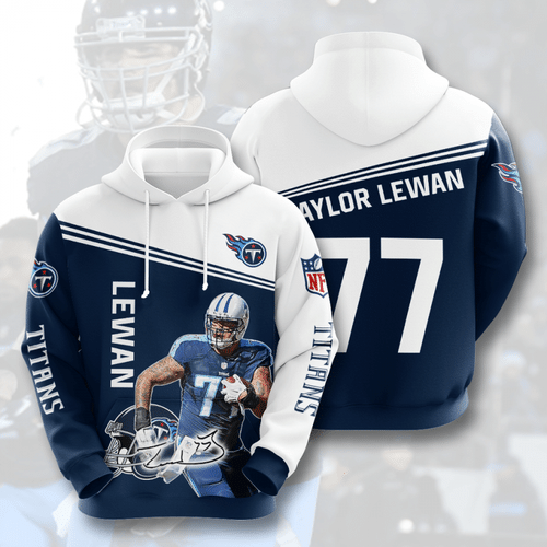 Tennessee Titans Taylor Lewan 35 Unisex 3D Hoodie Gift For Fans