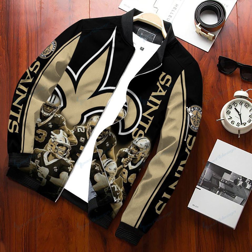 New Orleans Saints Bomber Jacket 321