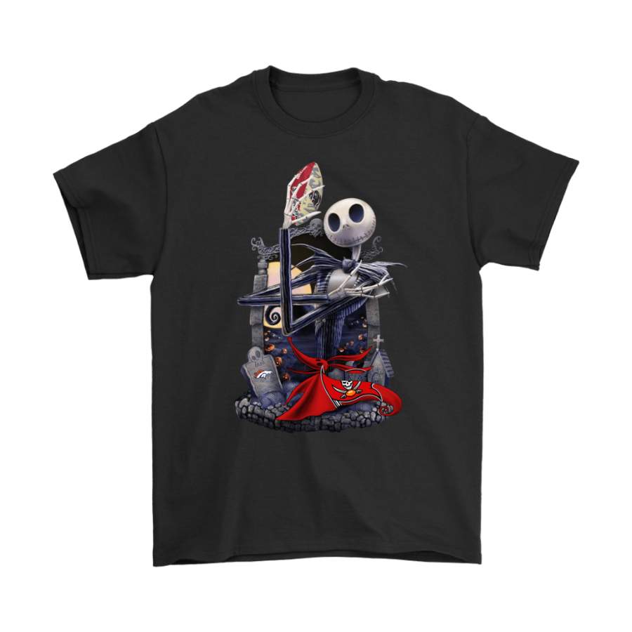 Tampa Bay Buccaneers Jack Skellington Halloween Shirts - Funnymugsandshirts Fashion